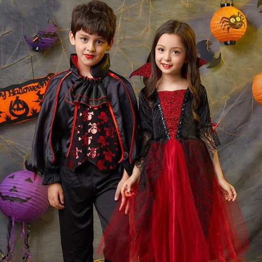 Girls/ Boys Vampire Carnival Outfit Clothes