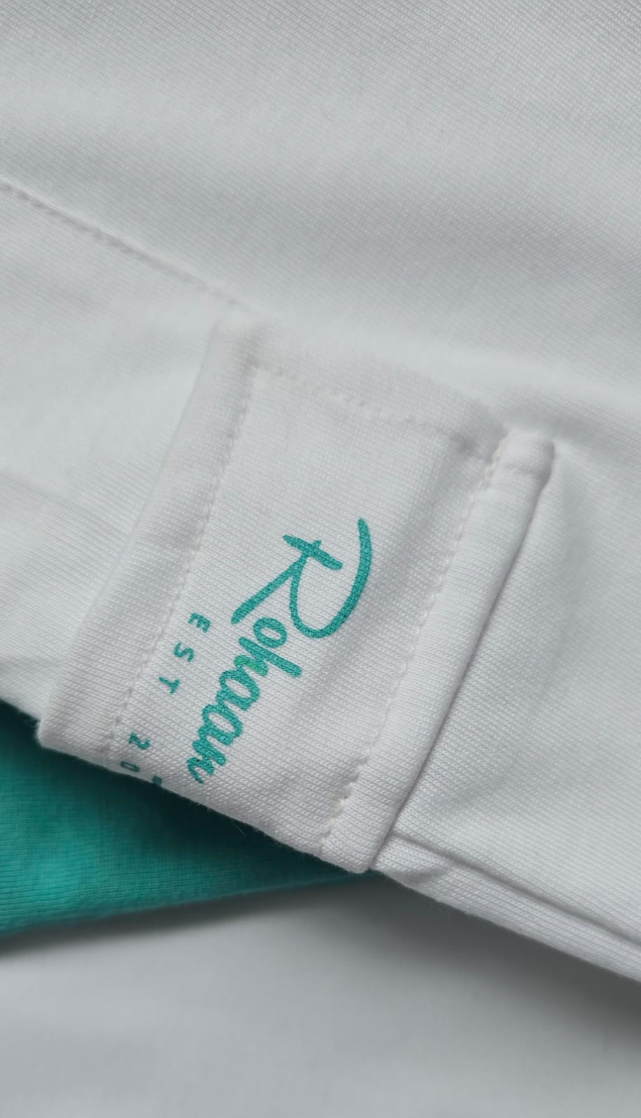 Pure 100% Cotton- Teal and White T shirt set - Kids