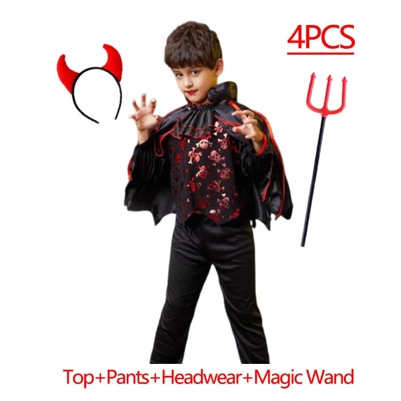 Girls/ Boys Vampire Carnival Outfit Clothes