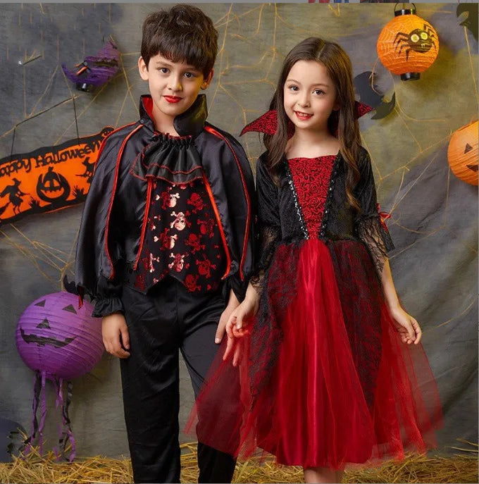 Girls/ Boys Vampire Carnival Outfit Clothes