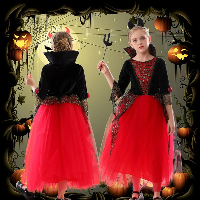 Girls/ Boys Vampire Carnival Outfit Clothes