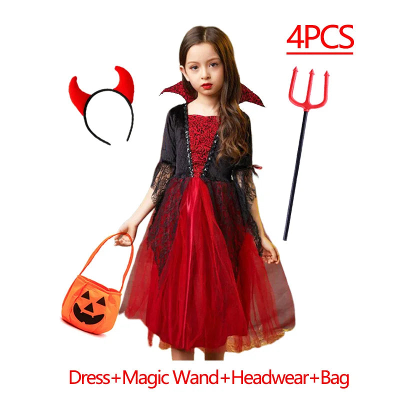 Girls/ Boys Vampire Carnival Outfit Clothes
