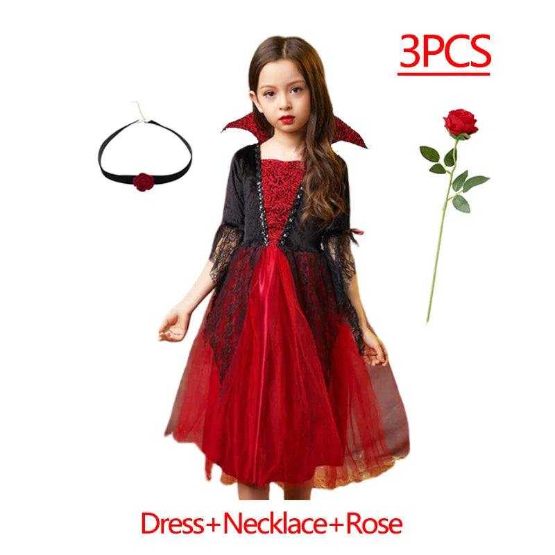 Girls/ Boys Vampire Carnival Outfit Clothes