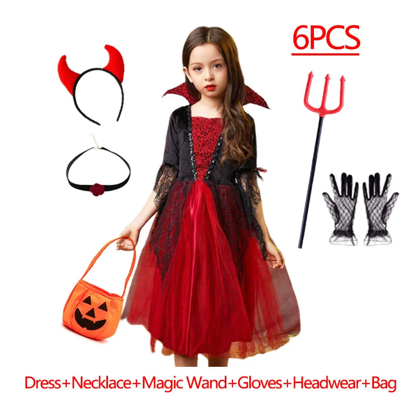 Girls/ Boys Vampire Carnival Outfit Clothes