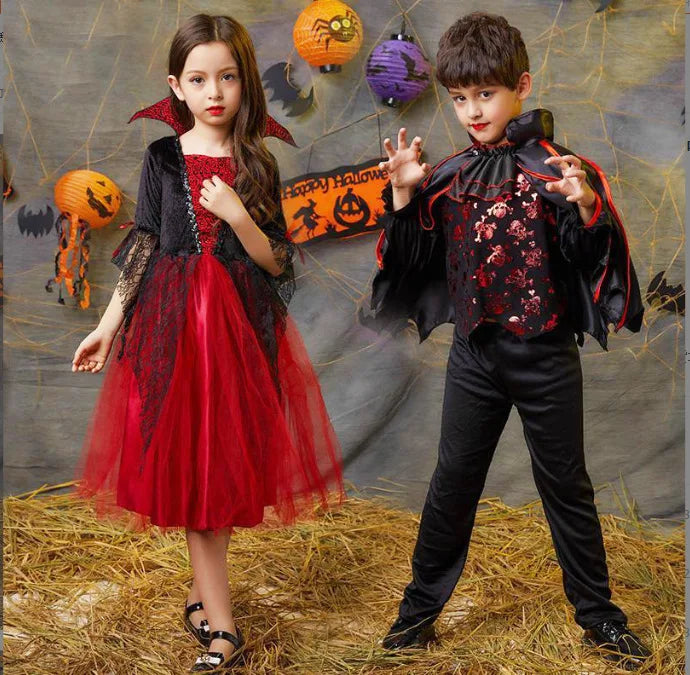 Girls/ Boys Vampire Carnival Outfit Clothes